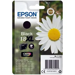 Epson Original 18XL Gänseblümchen Druckerpatrone - schwarz (C13T18114012)