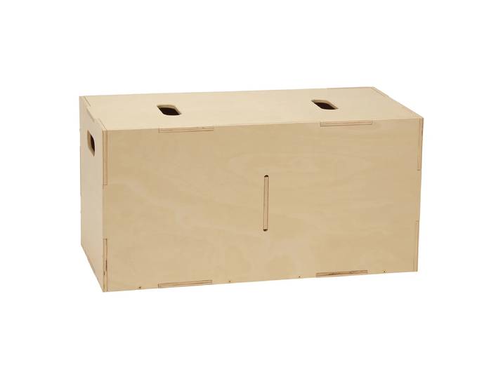 Nofred - Cube Aufbewahrungsbox, long, natur