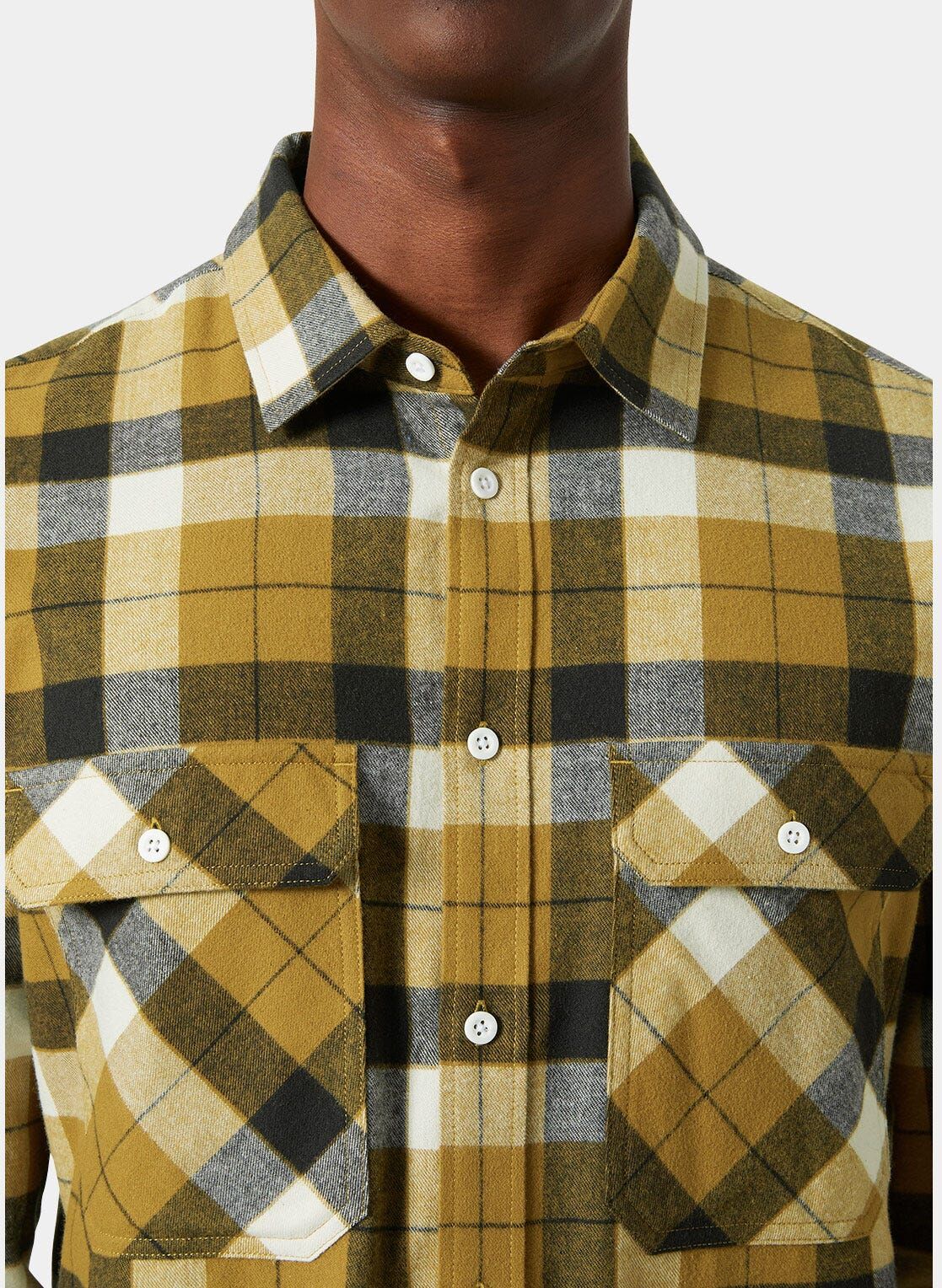 Helly Hansen Men's Lokka Flannel Shirt - Brown - M