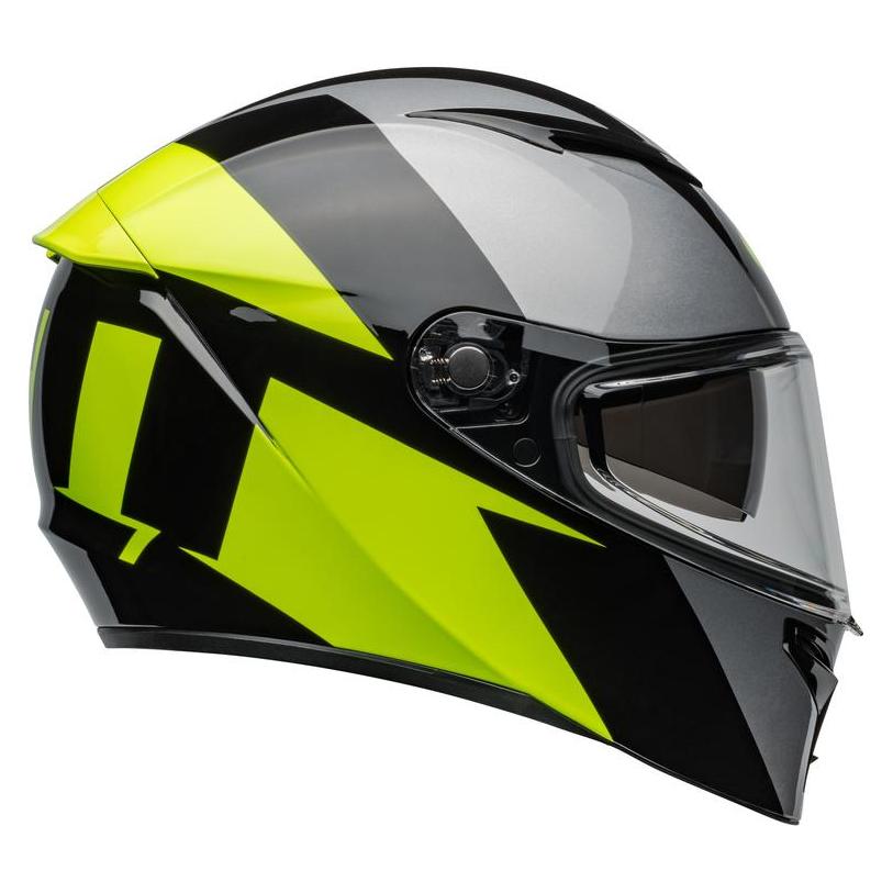 Bell Lithium Ece6 Shear Metallic Grey/Retina Helm (59 - 65 cm) (60844115)