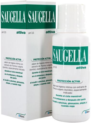 Saugella Jabón Líquido Attiva Ph 3,5 con 250 ml 250 ml