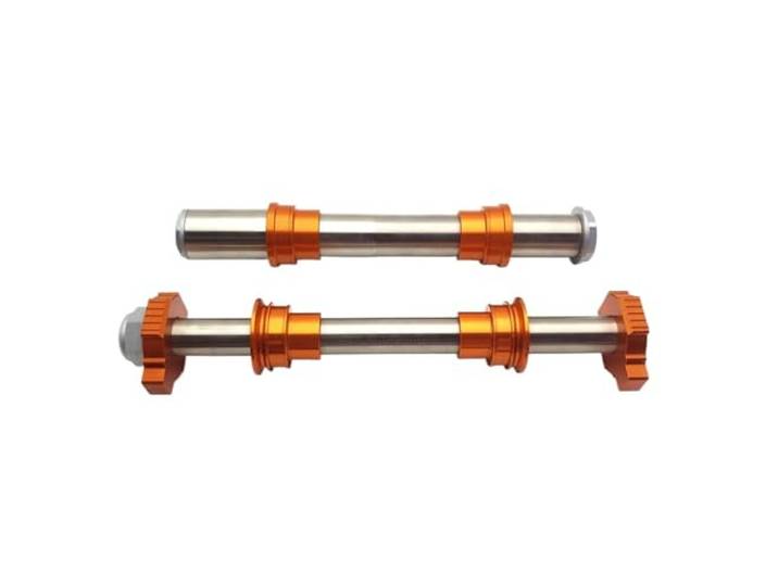 Motorrad Schwinge Fit Für KTM HUSQVARNA FC Vorne Hinterachse Kit Mutter Buchse Liner Gabel Rad Welle Sliders Cap Crash Protector Schwinge(Front Rear Kit)