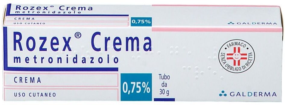 GALDERMA ITALIA SpA Rozex 0,75% Crema Dermatologica, 50 g