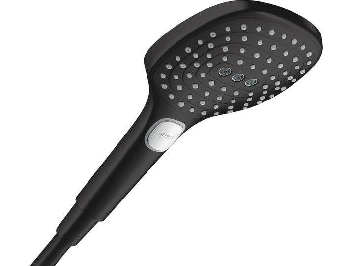 hansgrohe Raindance Select E 120 HB noir mat\, 1 pièce.