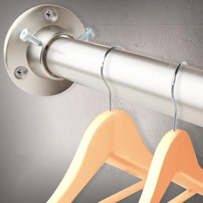 "InStyleDesign 1"" Premium Adjustable Closet Rod and Socket Set"