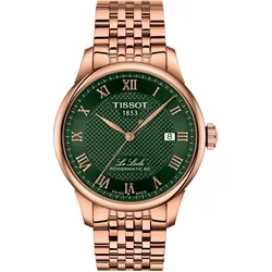 Tissot LE LOCLE Automatikuhr, Powermatic 80, Roségold Herrenuhr T006.407.33.093.00