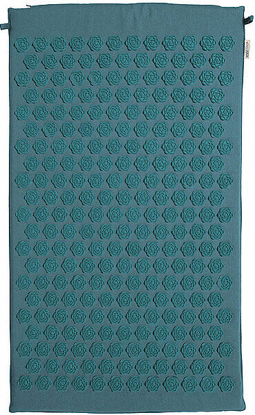 YOGISTAR Akupressurmatte akupress relax lotus petrol B
