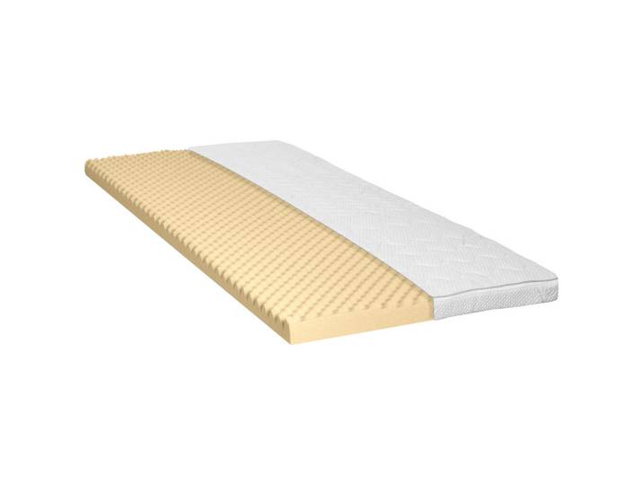 Carryhome Topper, Weiß, 80x210 cm, Made in Germany, DGM-Klimapakt, Über- und Sondergrößen erhältlich, Bezug abnehmbar/waschbar, bessere Druckentlastung durch Noppenstruktur, alternative Größen erhältlich, Schlafzimmer, Matratzen Shop, Matratzenzubehör, Topper