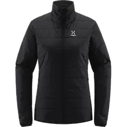 Haglöfs Damen Mimic Silver Isolationsjacke - M - TRUE BLACK