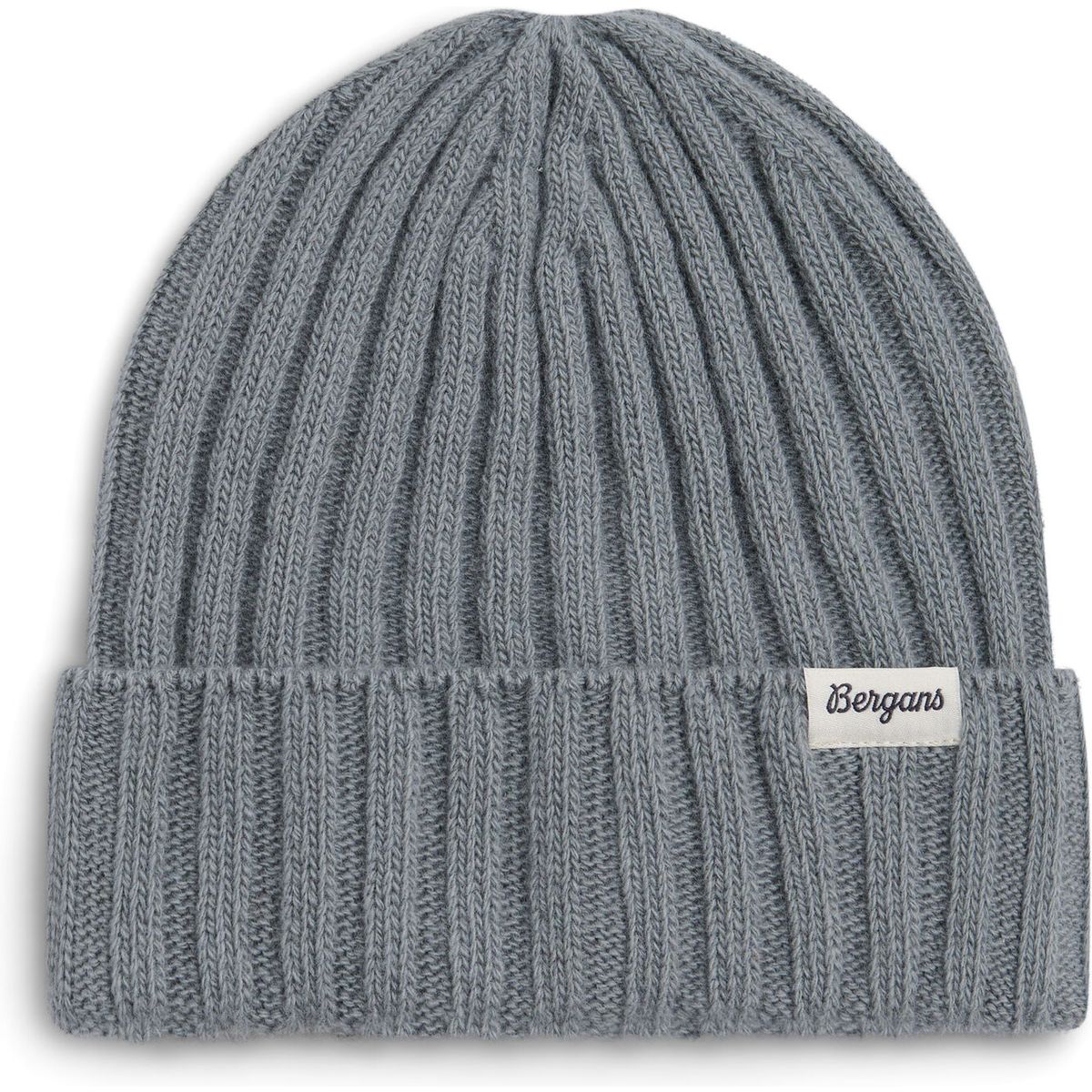Bergans Rabot Mount Rib Wool Beanie magnesium grey (21852) One Size 260233-3387-21852-OneSize