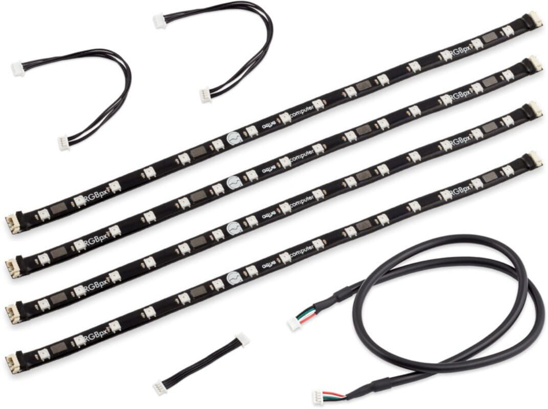Aqua-Computer RGBpx Beleuchtungsset Geh&auml;use, 60 LEDs