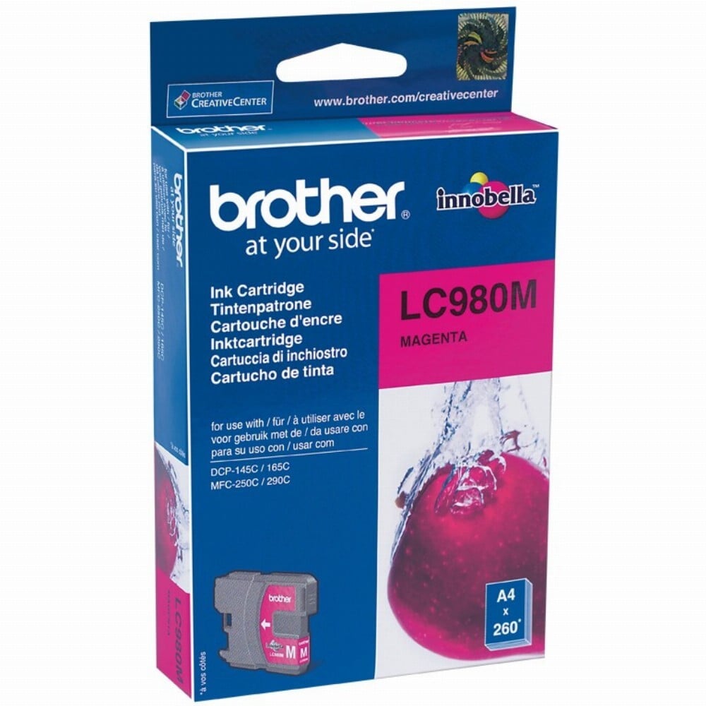 Brother LC-980M originele inktcartridge magenta