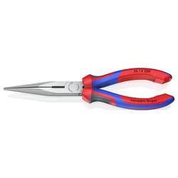 Knipex 26 12 200 Werkstatt Flachrundzange Gerade Vanadium Elektrostahl 200 mm