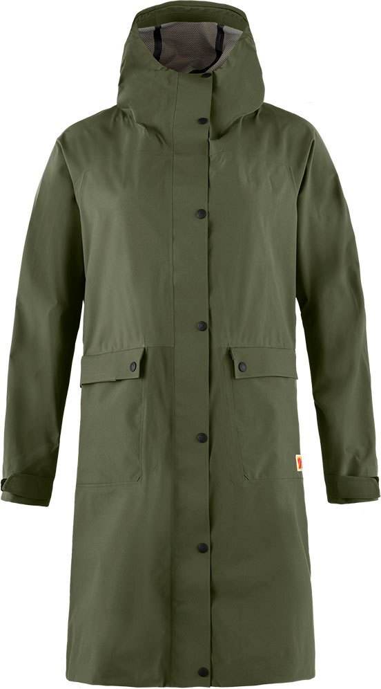 Fjällräven Vardag Rain Parka Grün M Frau Grün M