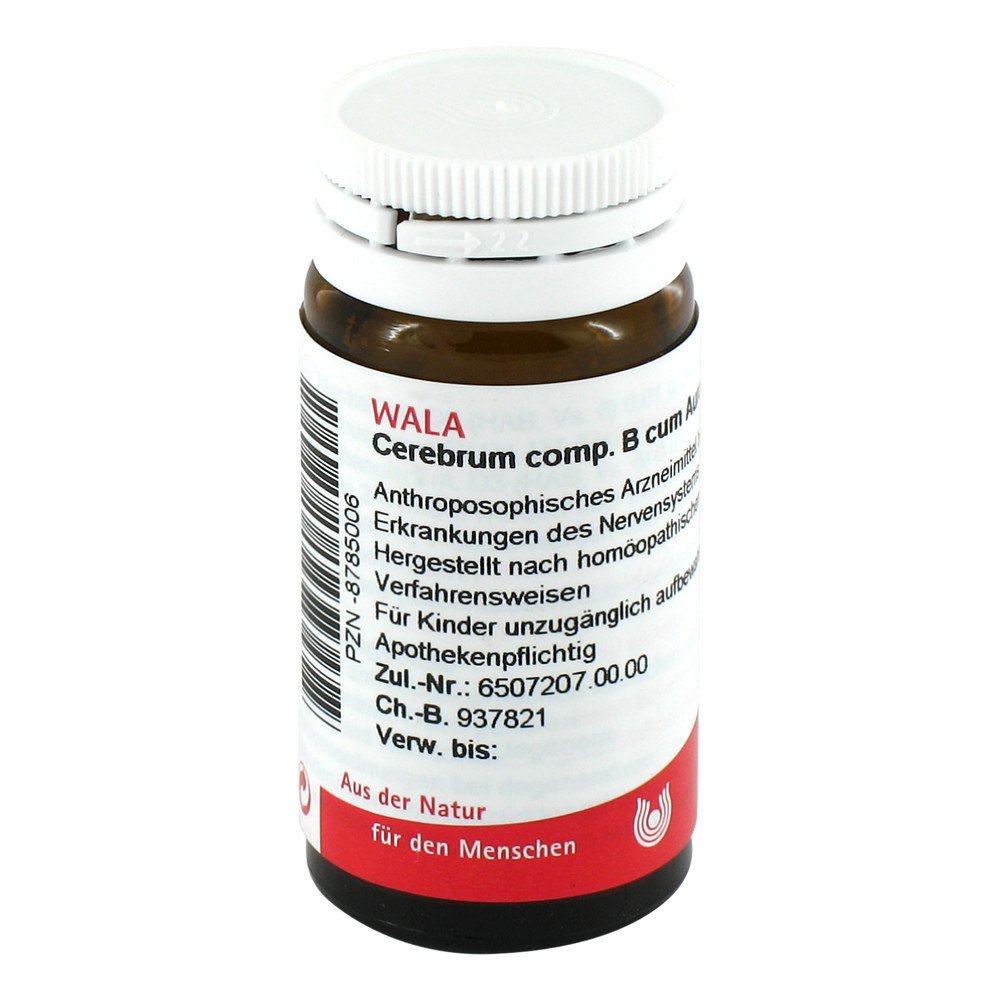 WALA Heilmittel GmbH Cerebrum Comp. B cum Auro compositus Globuli 08785006
