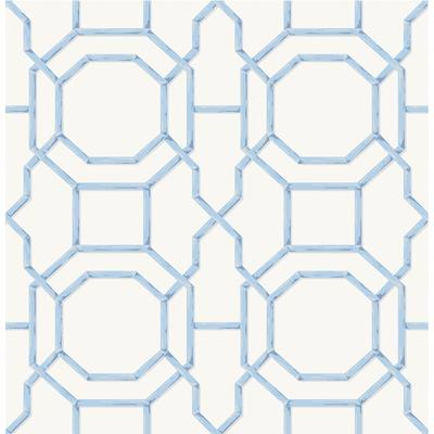 NuWallpaper Sapphire Sanya Peel & Stick Vinyl Wallpaper - 216in x 20.5in x 0.025in