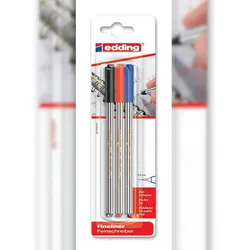 Edding Fineliner office 89 0,3 mm 3er-Set