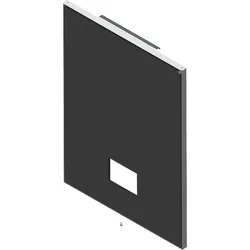 Frontabdeckung Buderus (schwarz) - 8738739059