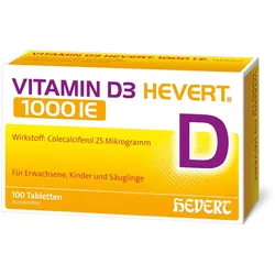 Vitamin D3 Hevert 1000 I.e. Tabletten 100 St