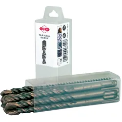 RUKO 10x Hammerbohrer-plus TC5X 10,0 x 110 x 50 mm in Öko - 213100K