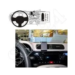 BRODIT 854880 ProClip Halterung - Fiat Panda ab 2013 - GPS / PDA KFZ Halter