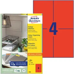 Avery, Etiketten, Organisation Etiketten
