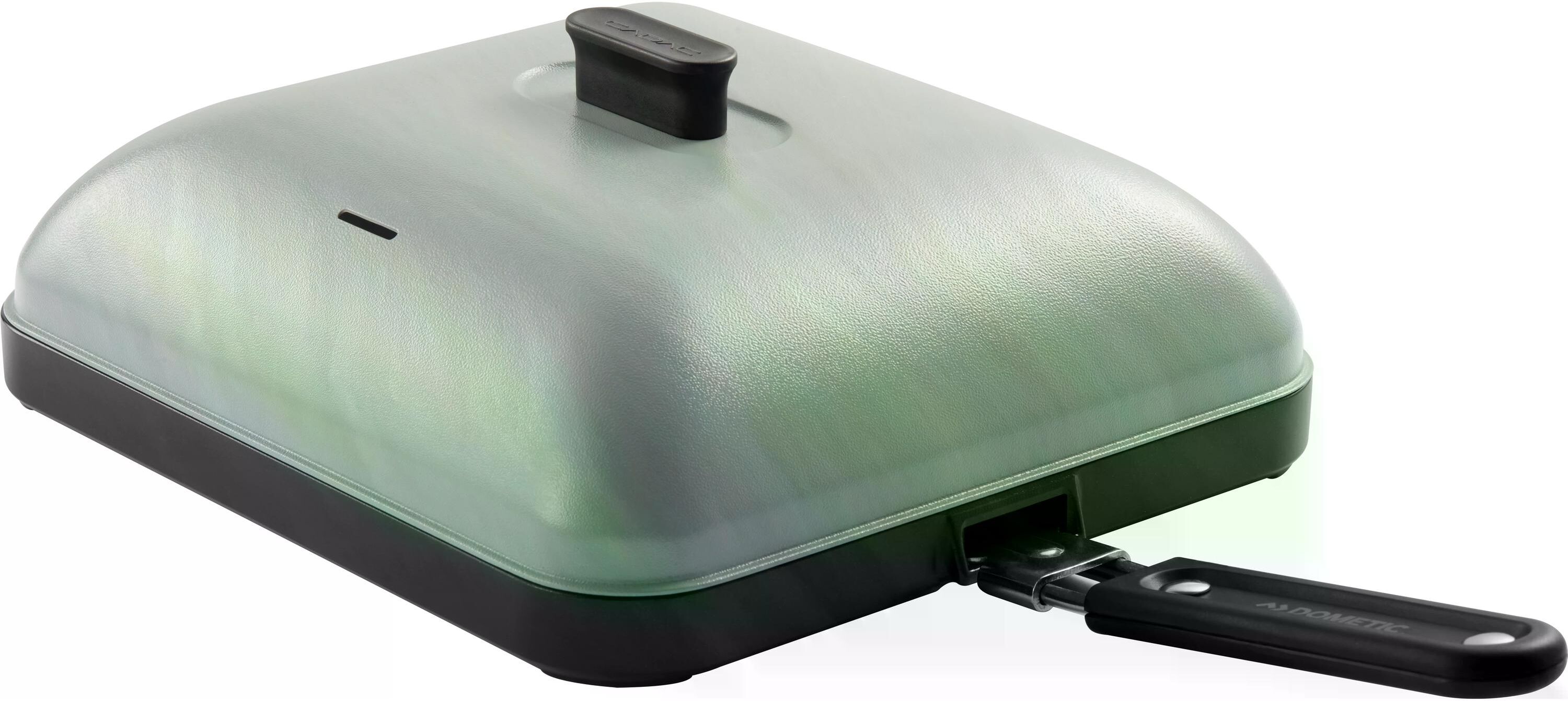 Grillpfanne "CADAC DOMETIC Plate", schwarz (bunt), B:27cm L:25cm, Pfannen, Grillpfanne bunt Einheitsgröße