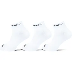 O ́neill Quarter Socken 3-Pack weiß - 43-46 - 43-46