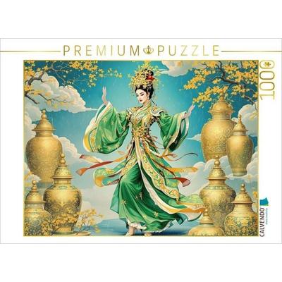 CALVENDO Puzzle Traditionelle Tanz | 1000 Teile Lege-Größe 64x48cm Foto-Puzzle für glückliche Stunden