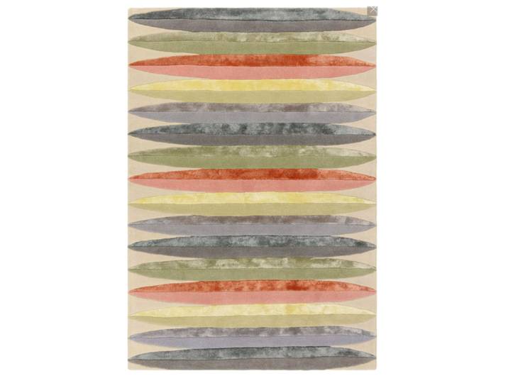 Tapis moderne tufté main en laine multicolore 120x170 cm