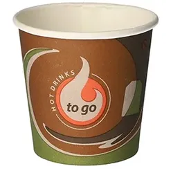 Starpak 2000 Pappbecher `To Go` 0,1 l Espresso