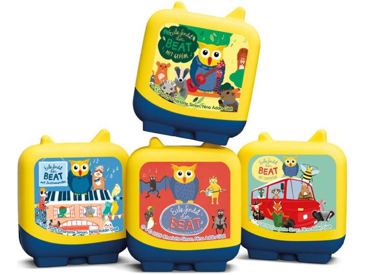 TONIES Hörspielfigur Eule findet den Beat (Set) , bunt, Hörspiele, Hörspielfigur