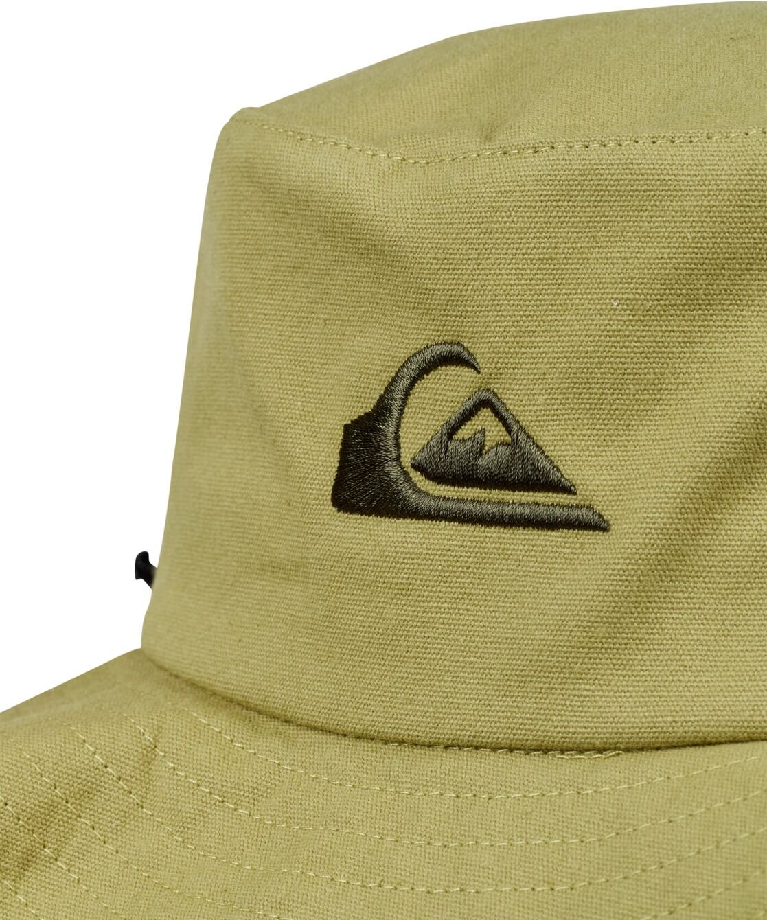 Strohhut QUIKSILVER "Bushmaster", Herren, Gr. L, khaki, Baumwolle, Hüte Strohhut