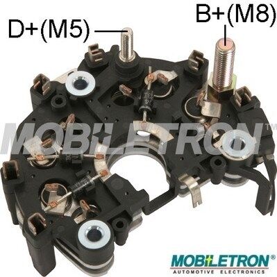 Mobiletron Gleichrichter, Generator Rb-32h 106mm