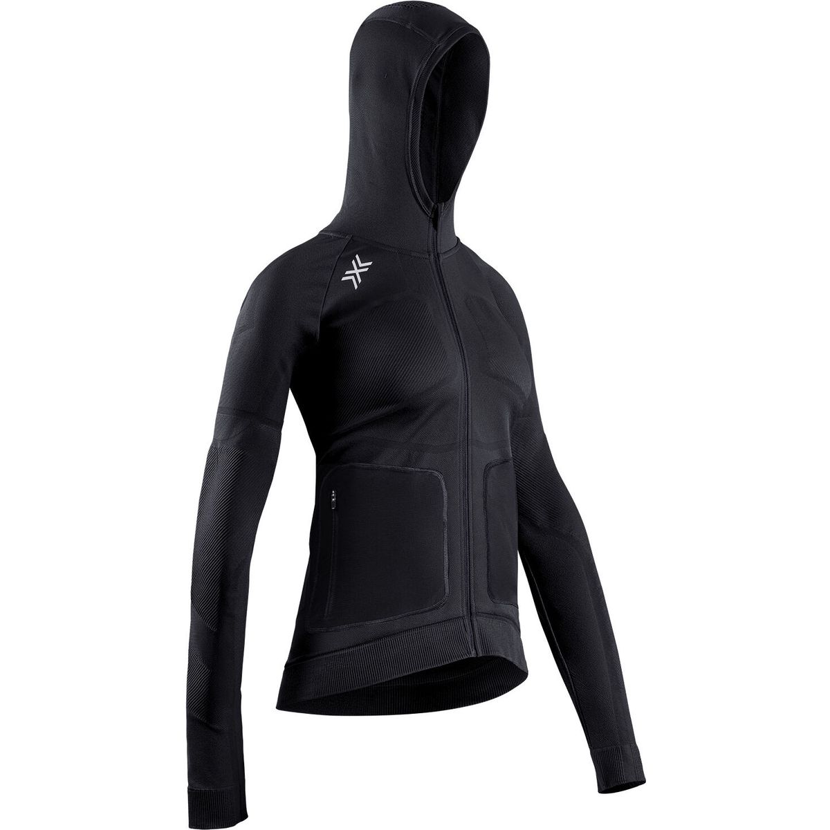 X-Bionic X-ential Hooded Jacket Women x black (B120) M XE-YJX2W26W-B120-M
