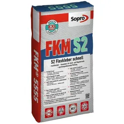 Sopro Bauchemie FKM S2 schnell - FKM 5555 Multi-Flexkleber 15 kg Sack
