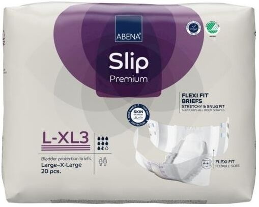 Abena Slip Flexi Fit 3 L/XL - 4 paquets de 20 protections