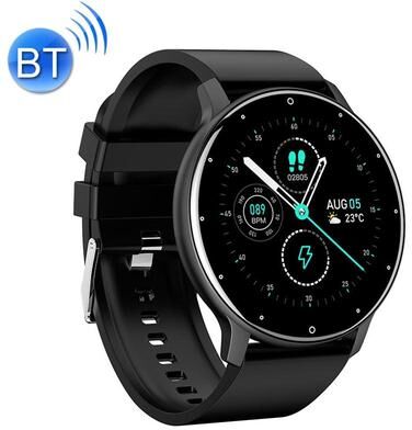 Inspired Deals ZL02 Smart Fitness Watch With Heart Rate Monitor And Blood Oxygen Monitor Bluetooth Sports Tracker black