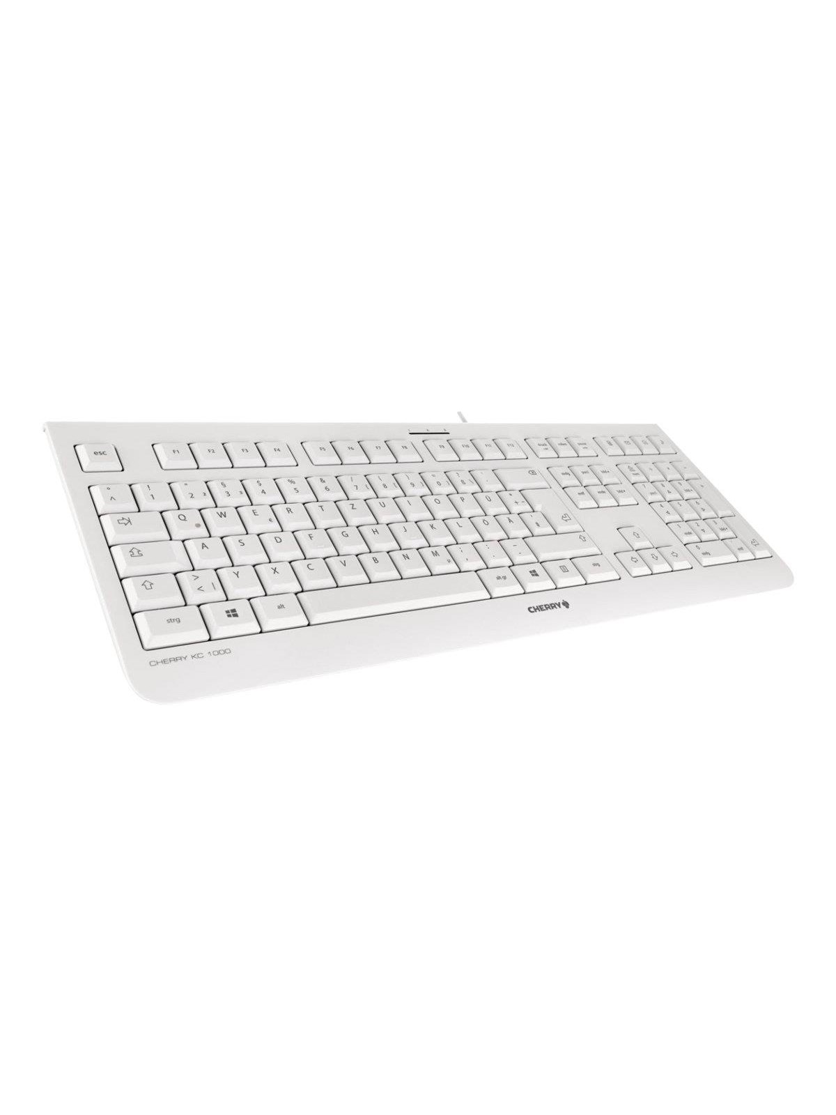 Cherry KC 1000 - Tastatur - Französisch - Grau