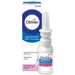 OTRIVEN gegen Schnupfen 0,025% Nasentropfen 10 ml