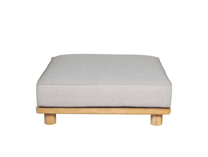 Pouf outdoor en acacia