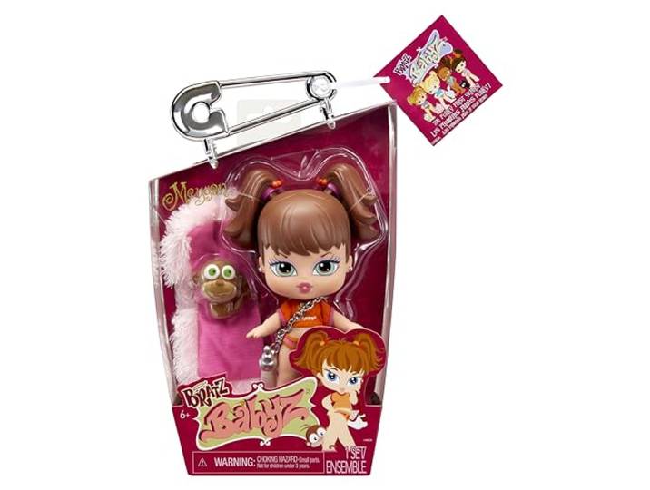 Bratz Babyz - Verzamelbare modepop - Meygan - Met echte mode en huisdier - Kinderspeelgoed - Geweldig voor verzamelaars en kinderen van 6 jaar en ouder