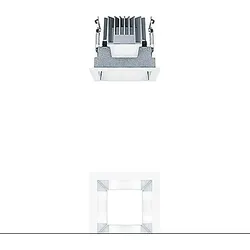 Zumtobel 60817888 LED Decken-Einbauleuchte P-INF Q100L 1000-940 LDO AL WH