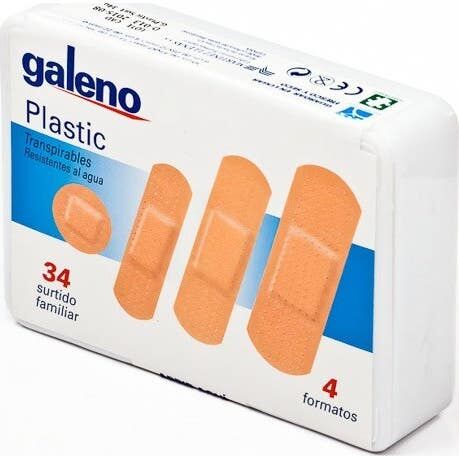 GALENO Plastic Apósito Adhesivo Color Piel 34 uds