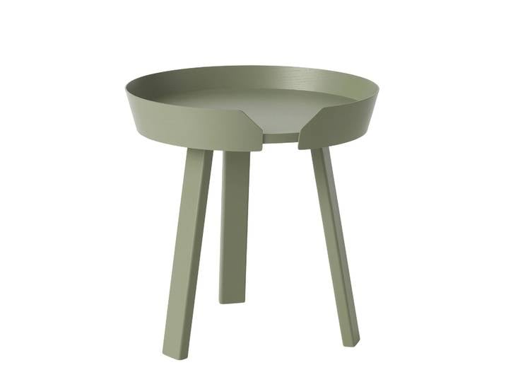 Muuto Around Beistelltisch klein Dusty green