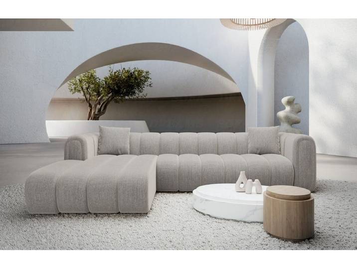 Stoff Ecksofa Almagro L-Form