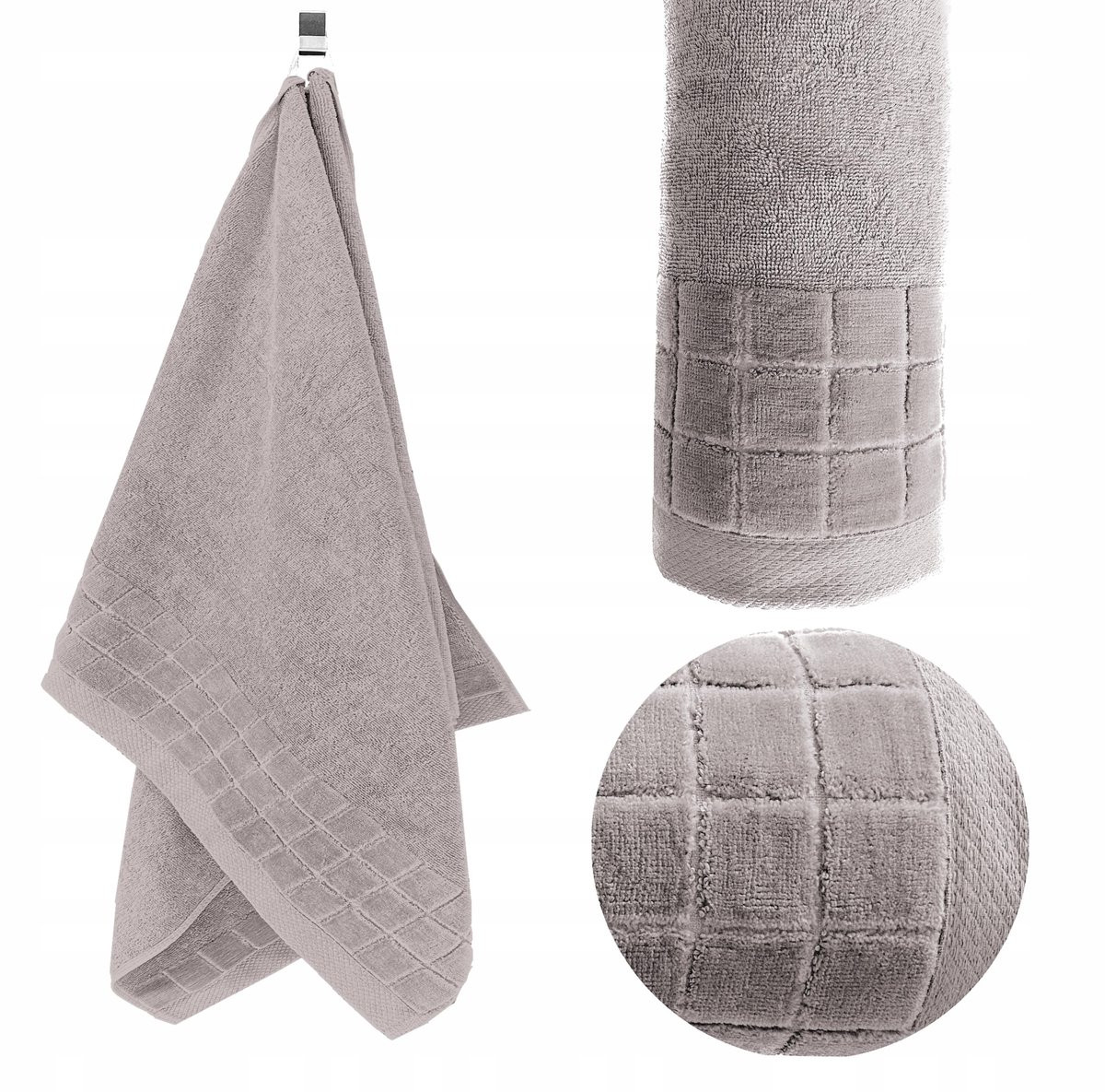 KONEY Larisa Badhanddoek - Sepia - 50 x 100 cm