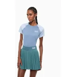 EA7 für Damen. 7W000986_AF21059 Falda Tennis Pro türkis (XXL), Sportlich, Polyamid