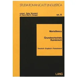 Grundwortschatz Rumänisch, Fachbücher von Maria Iliescu