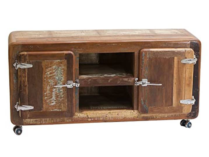 SIT-Möbel Fridge 2615-98 Lowboard 135x40x56, recyceltes Altholz, bunt lackiert